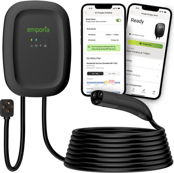 Emporia Car Charger | Smart EV Charging for Homeowners